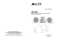 Alto OEX-400S-Users-Manual 